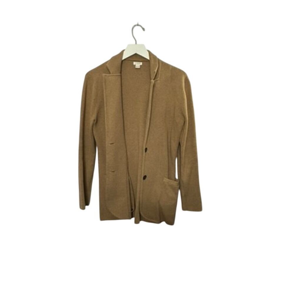 J.Crew Heather Acorn Two-Button Sweater Blazer Women's Size Small
